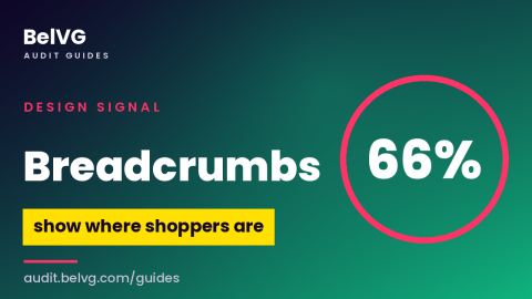 Breadcrumbs: Show Shoppers Where They Are