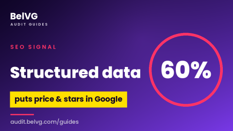 Structured data that puts price and stars