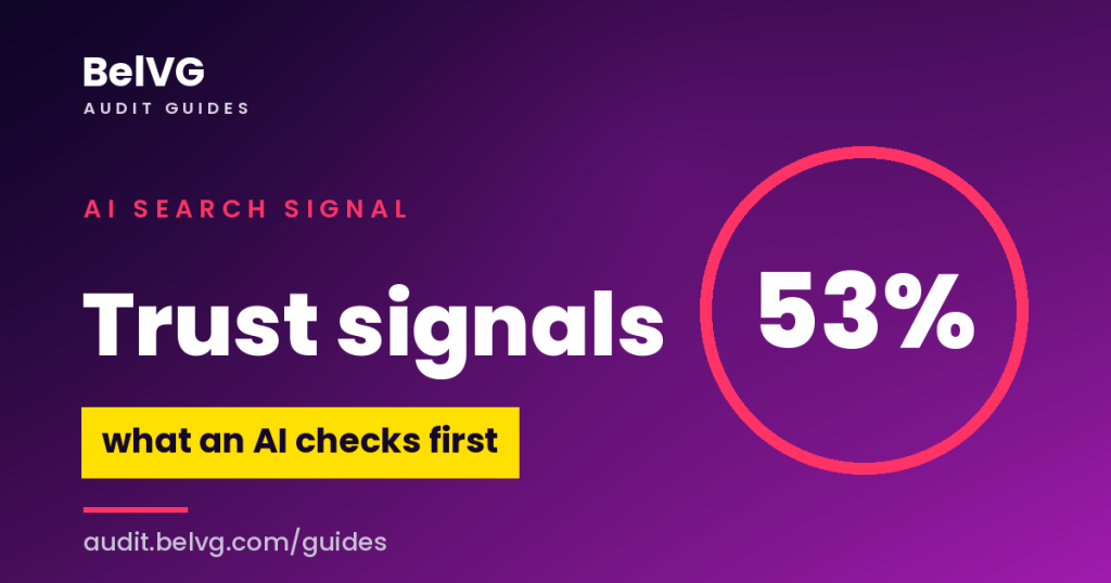 Trust Signals: What AI Checks Before Recommending